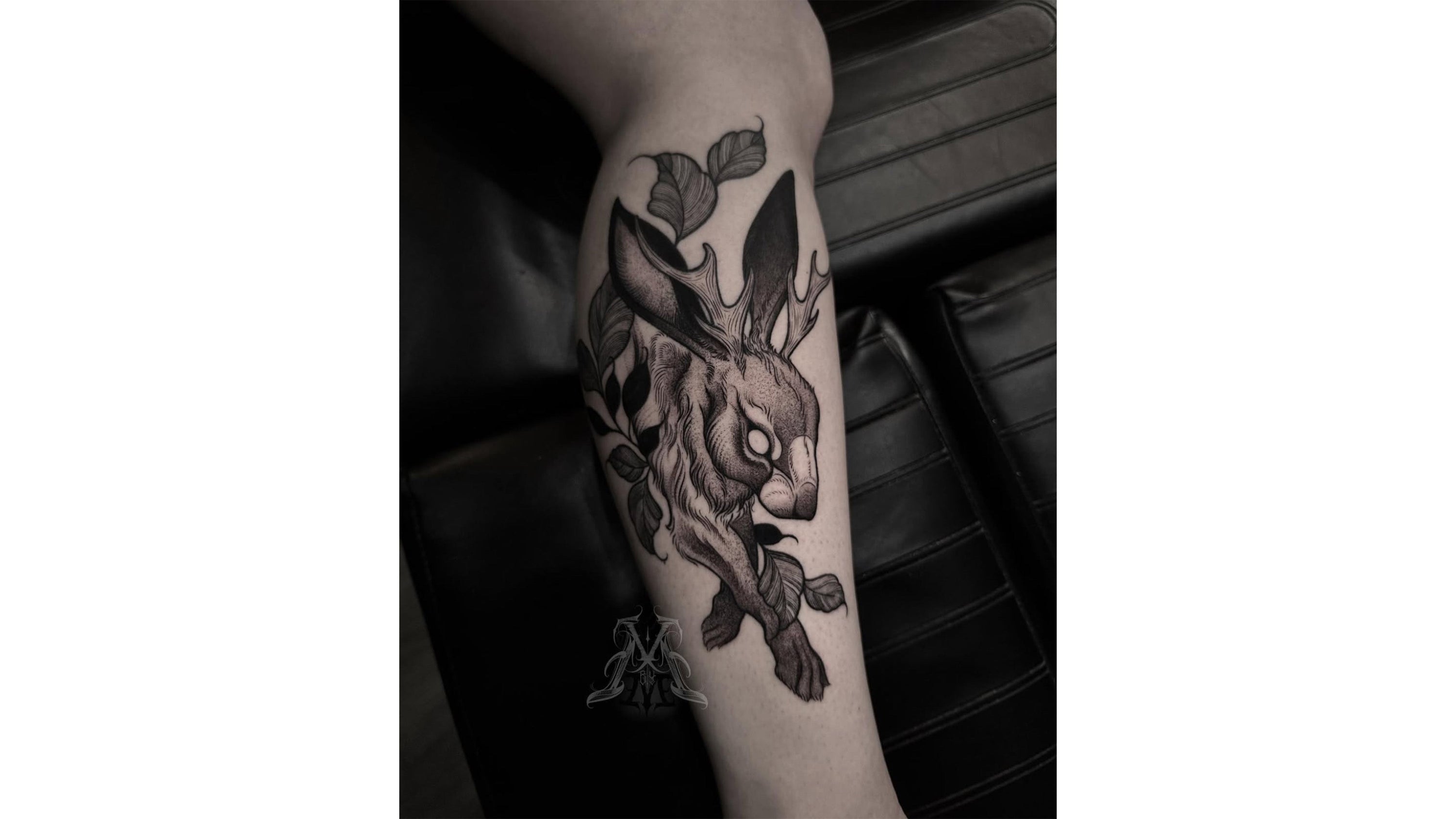 Jackalope tattoo