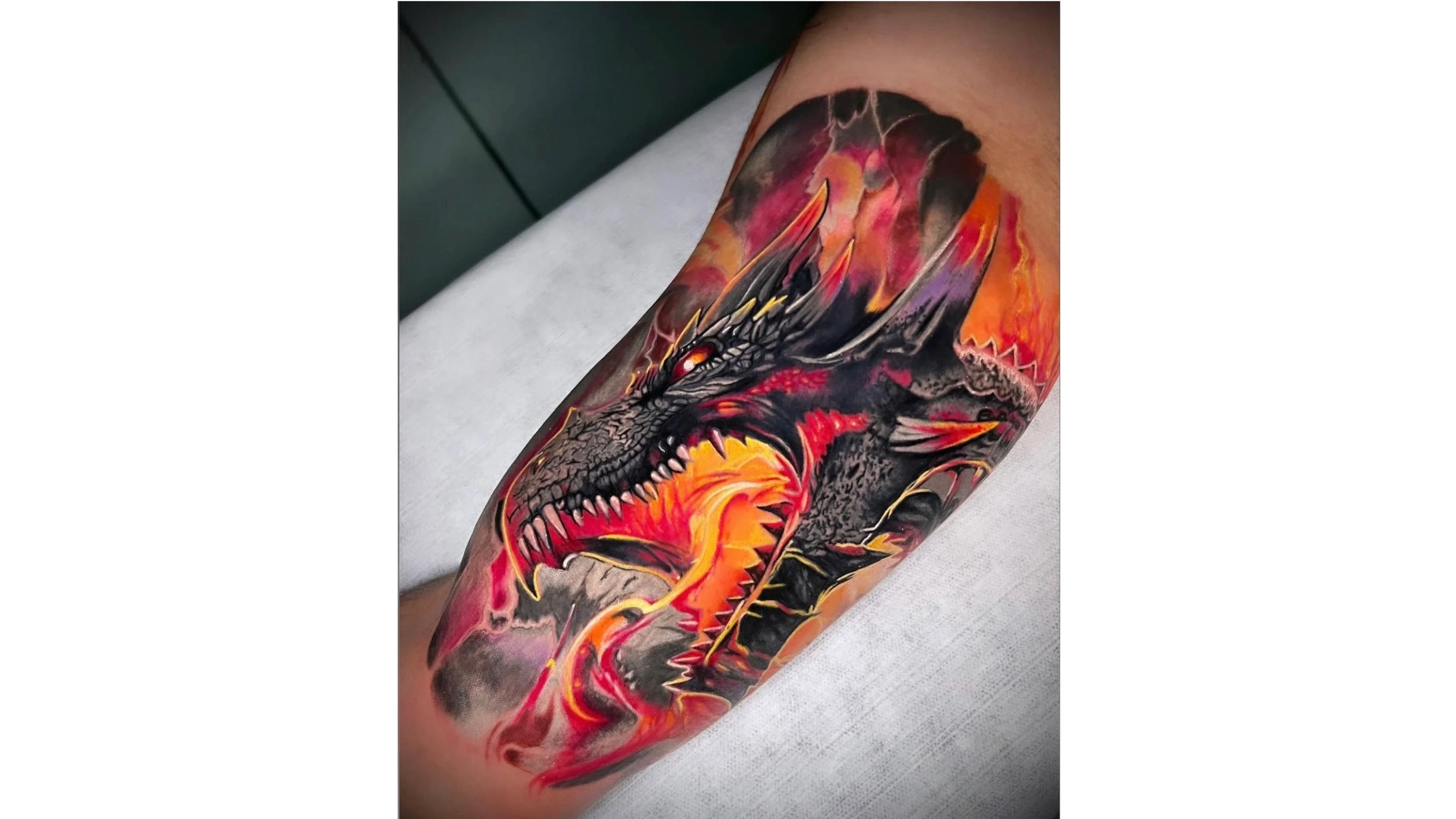 Dragon Tattoo by @tattoopipo