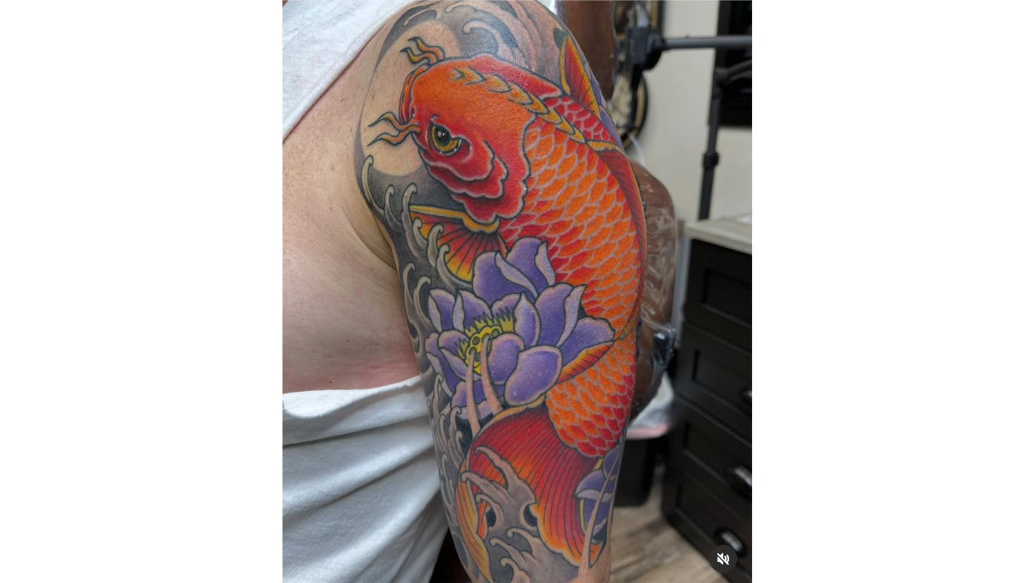 koi tattoo