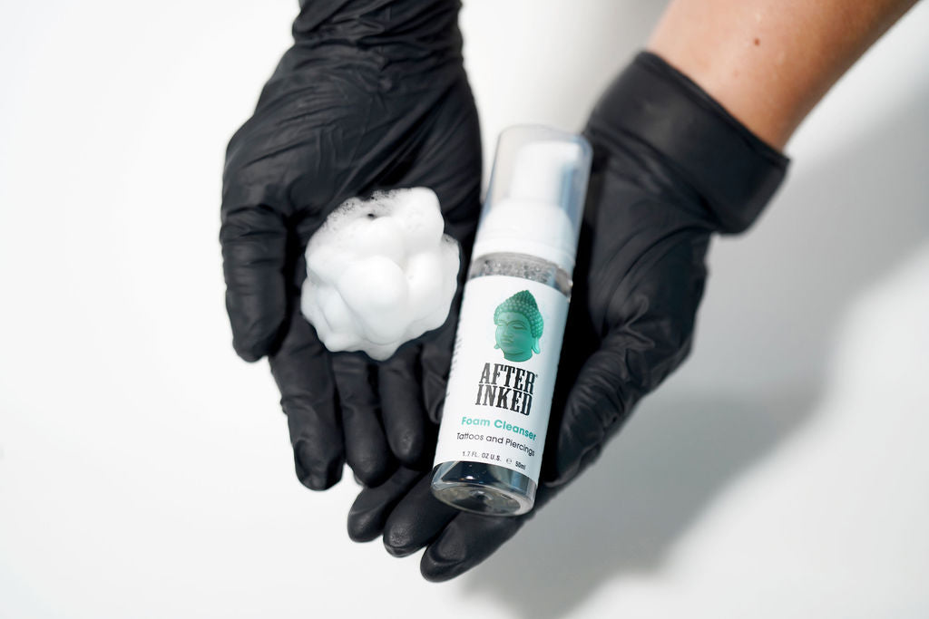 Foam Cleanser 1.7oz Tattoos &amp; Piercings Aftercare Ink Seal®