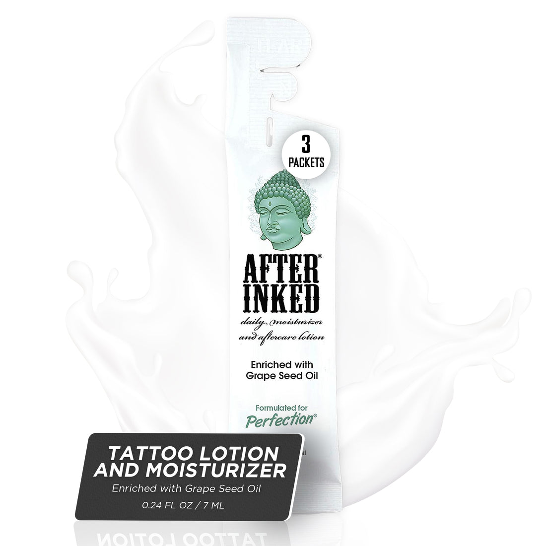 Tattoo Aftercare Lotion Moisturizer 7ml Packets (3-PK)