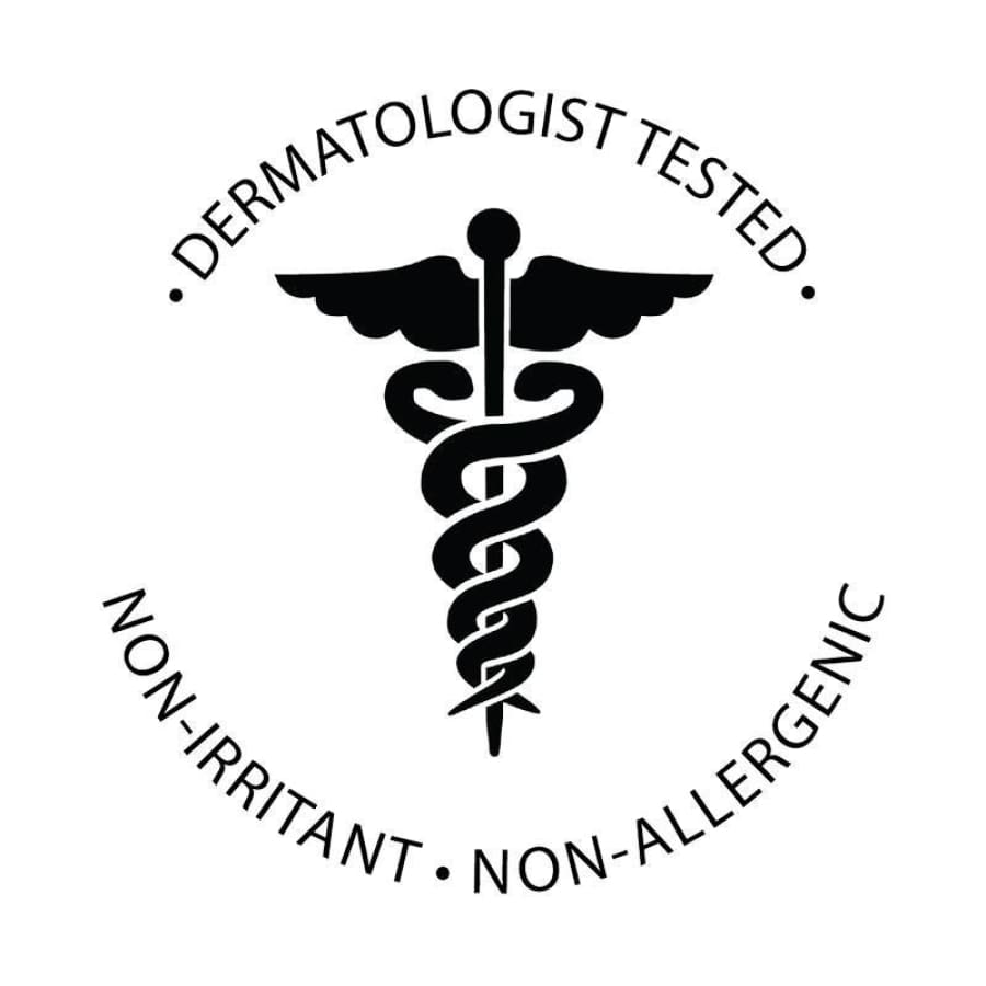 Dermatologist tested, non-allergenic, non-irritant